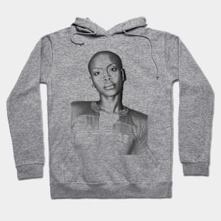 Erykah Badu / Dallas / Vintage Style / Fan Art Design Hoodie